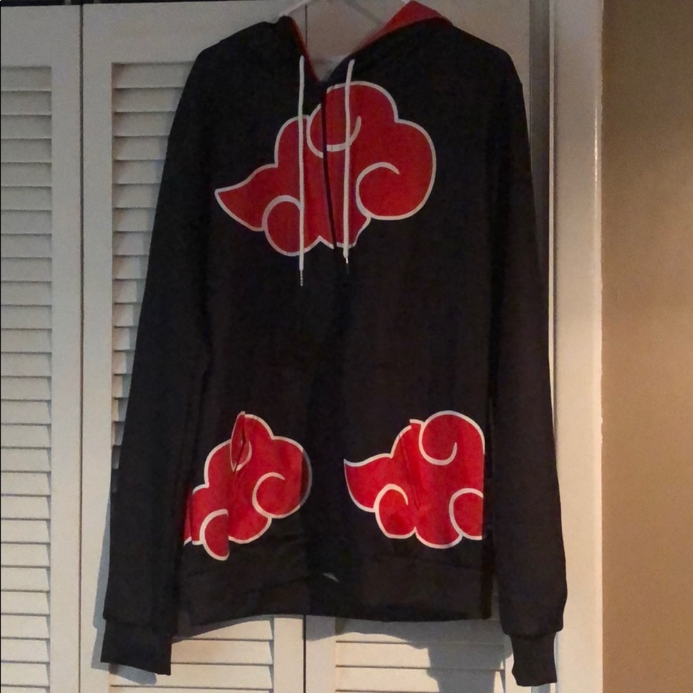 Naruto Akatsuki Zip Up Jacket